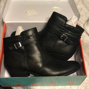 Women’s black booties- brand new with tags!